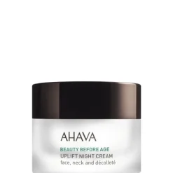 Ahava Beauty Before Age                Crème de Nuit Liftante Visage, Cou et Décolleté