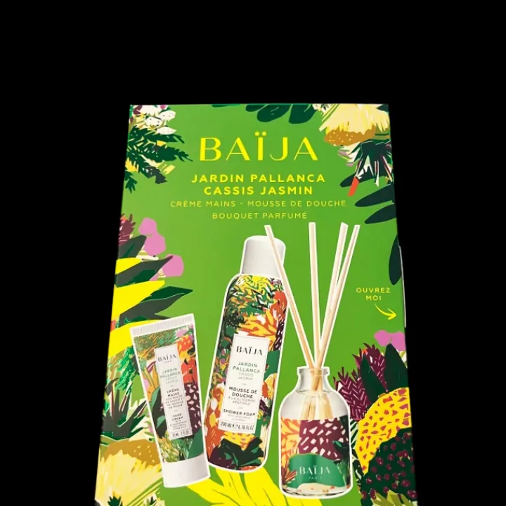 Femme Baija Jardin Pallanca Coffret Soin Parfumé et Bouquet Parfumé