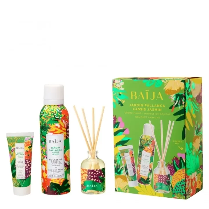 Femme Baija Jardin Pallanca Coffret Soin Parfumé et Bouquet Parfumé