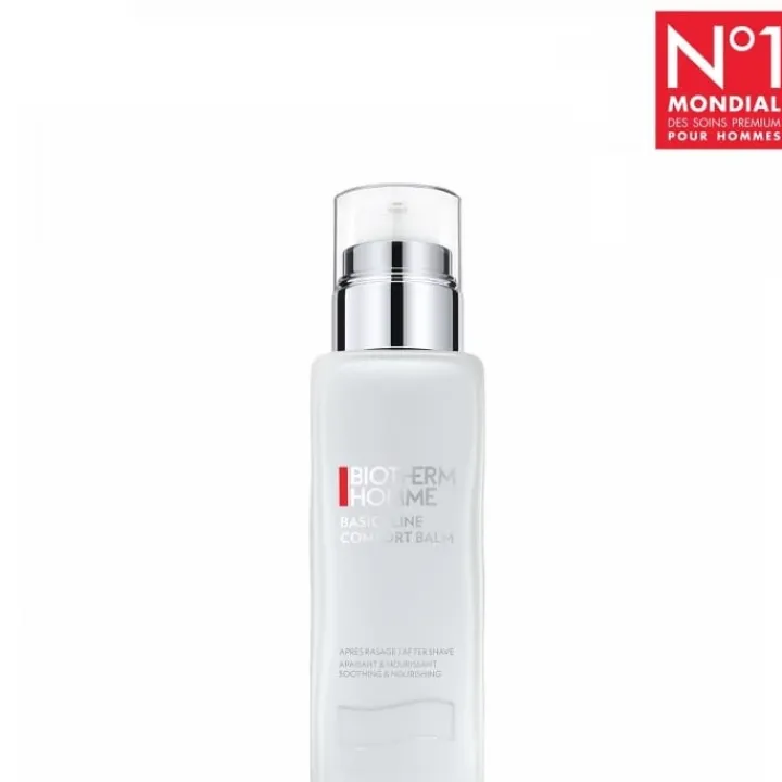 Homme Biotherm Homme Baume Après-Rasage Ultra Confort Apaisant et Nourrissant - Toutes peaux