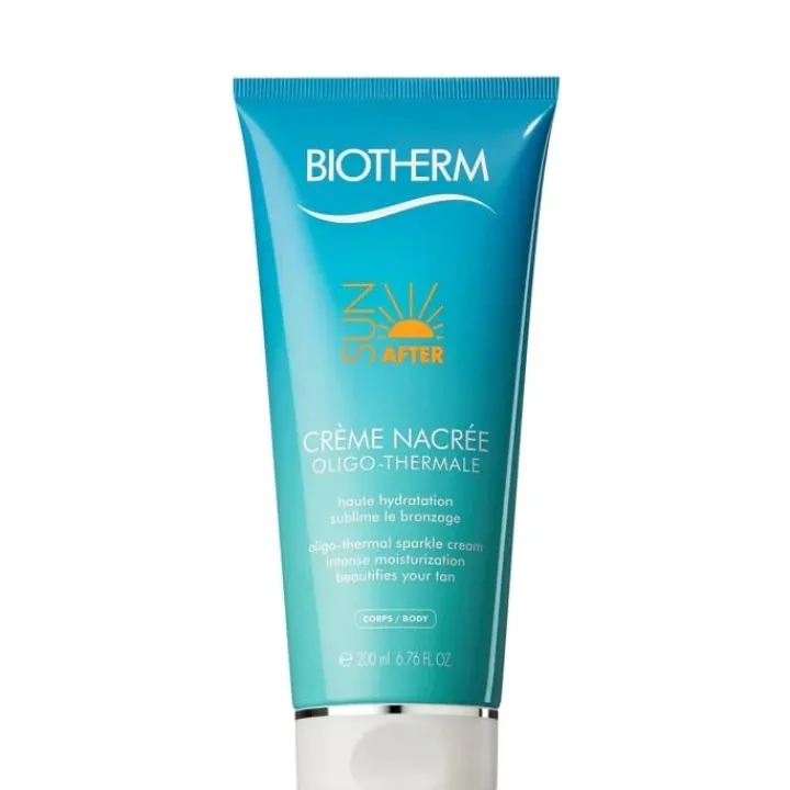 Biotherm After-Sun Crème Nacrée Après-soleil Oligo-Thermale Hautement Hydratante pour le Corps
