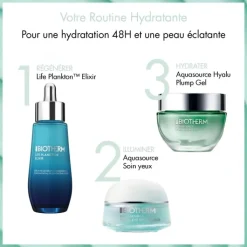 Biotherm AquaSource Total Eye Revitalizer Gel-Crème Contour Des Yeux à la Caféine