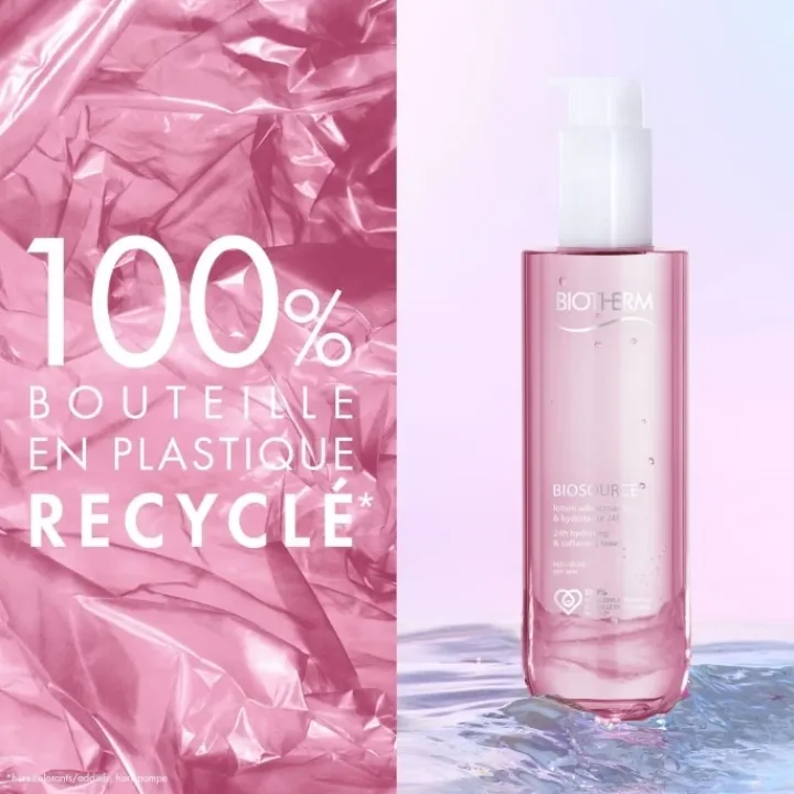 Biotherm Biosource Lotion Adoucissante et Hydratante Anti-pollution 24 H Peaux Sèches