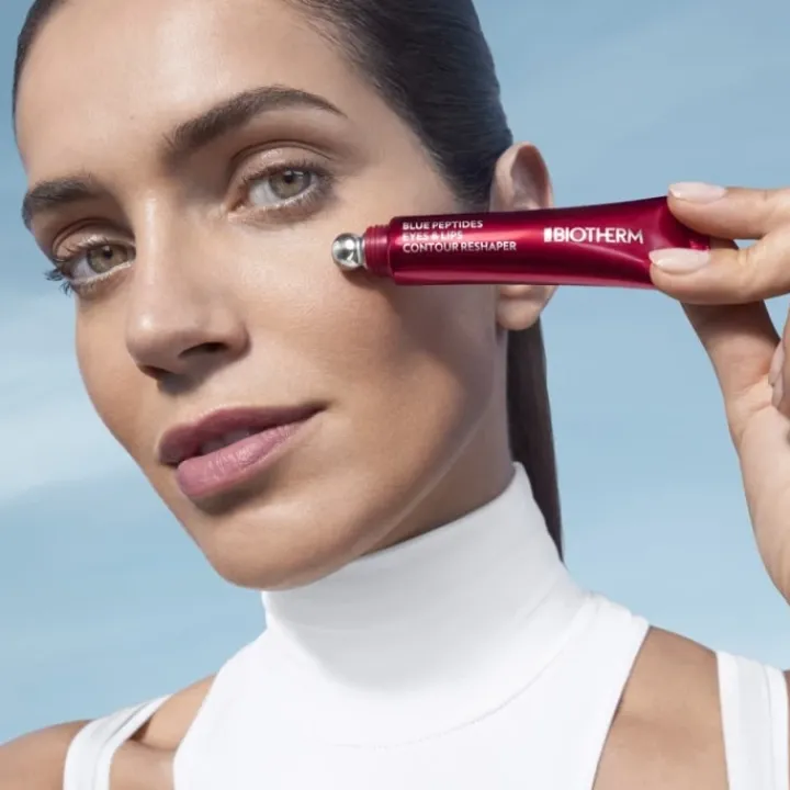 Biotherm Blue Peptides Eyes & Lips Reshaper Baume Contours des Yeux et des Lèvres
