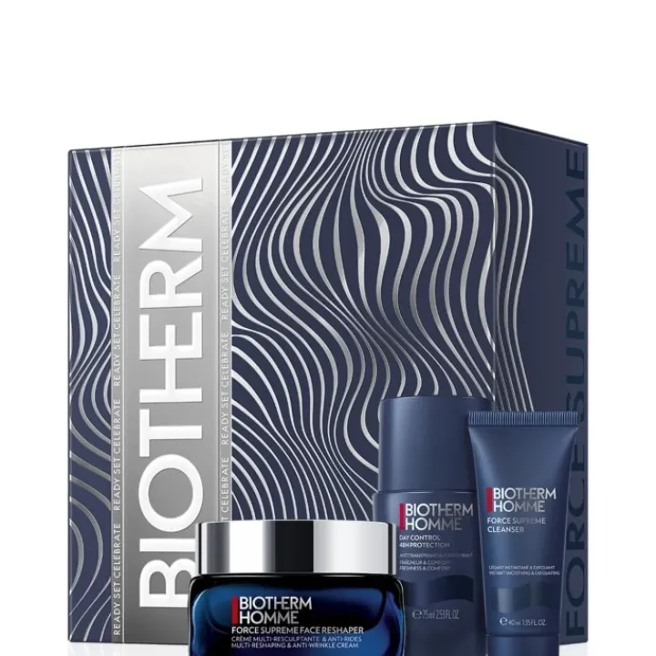 Homme Biotherm Force Suprême Coffret Anti-Âge pour Homme