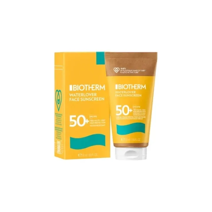 Biotherm Waterlover Crème Solaire Visage Anti-âge SPF 50