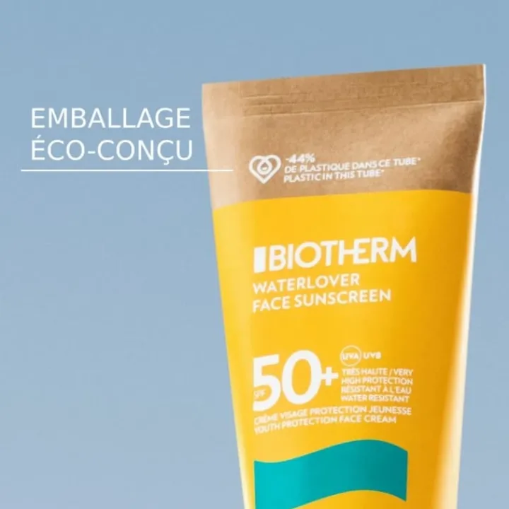 Biotherm Waterlover Crème Solaire Visage Anti-âge SPF 50