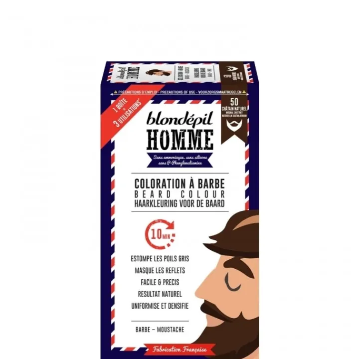 Homme Blondépil Homme Coloration à Barbe