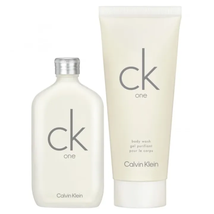 Femme Calvin Klein CK One Coffret Eau de Toilette et Gel Douche