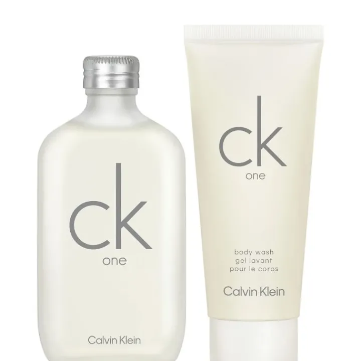Femme Calvin Klein CK One Coffret Eau de Toilette et Gel Douche 100 ml