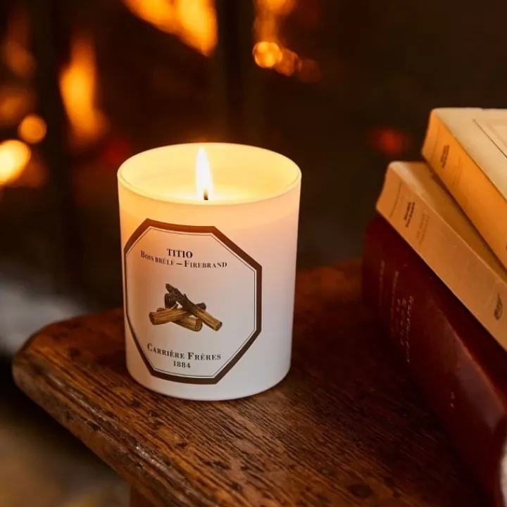 Carrière Frères Bois Brûlé - Titio Bougie Parfumée