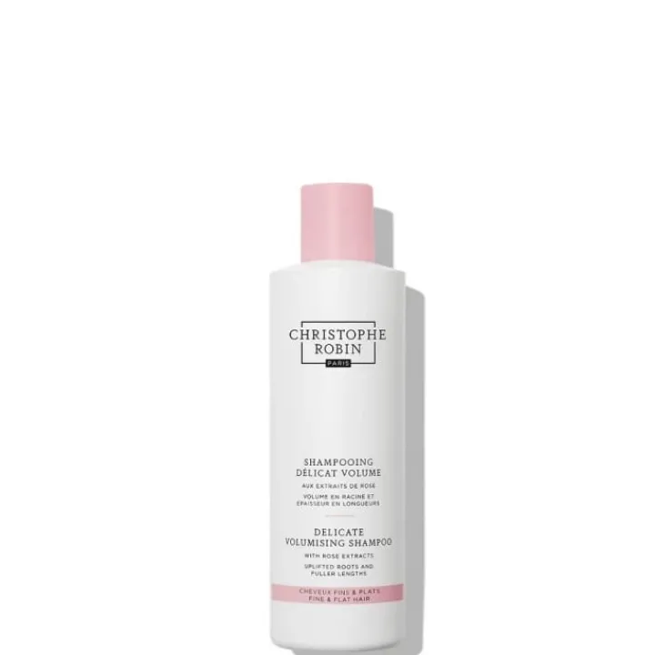 Christophe Robin Rituel Volume Shampooing Délicat Volume aux Extraits de Rose