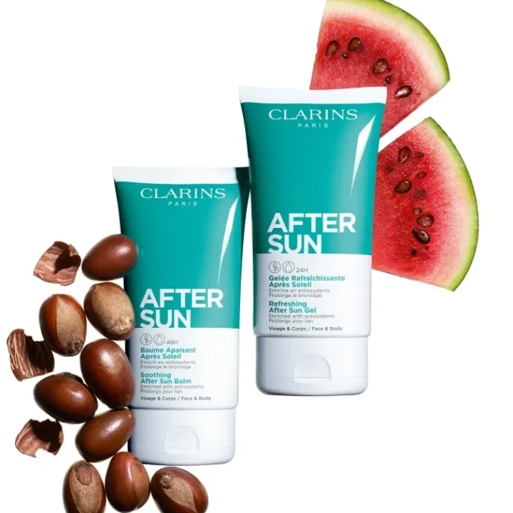 CLARINS Baume Apaisant Après Soleil Enrichi en Anti-Oxydants - Prolonge le Bronzage