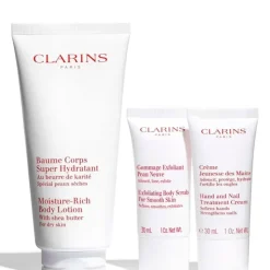 CLARINS Coffret Baume Corps Super Hydratant Coffret Soin Corps et Mains