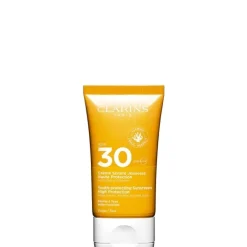 CLARINS Crème Solaire Jeunesse Haute Protection Visage SPF30 Anti-Rides, Anti-Tâches