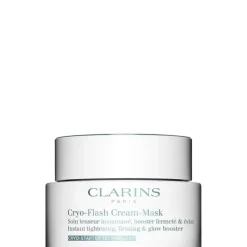 CLARINS Cryo-Flash Masque-Crème                Soin Masque Anti-Âge Effet Lift Immédiat, Fermeté & Éclat