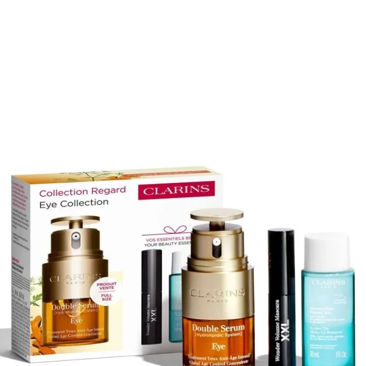 CLARINS Double Serum Eye Coffret Soin Yeux Anti-Rides