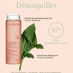 CLARINS Eau Micellaire Démaquillante                Peaux Sensibles
