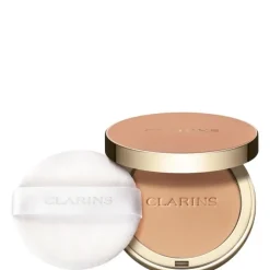 CLARINS Ever Matte Compact Powder                Poudre Compacte Matifiante Infusée Au Lait De Pêcher