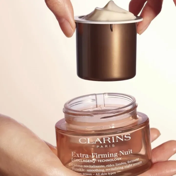 CLARINS Extra-Firming Nuit Crème Fermeté Anti-Âge Toutes Peaux - Recharge Pot
