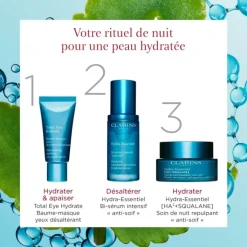 CLARINS Hydra-Essentiel [HA²]                Soin de Nuit Repulpant 