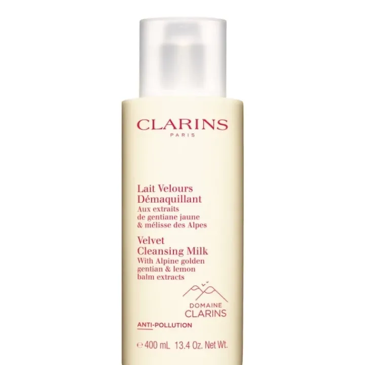 CLARINS Lait Velours Démaquillant Aux Extraits de Gentiane Jaune & Mélisse des Alpes