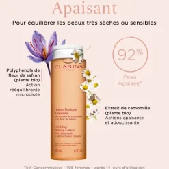 CLARINS Lotion Tonique Apaisante                Peaux Très Sèches ou Sensibles