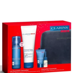 Homme CLARINS Men Coffret Baume Super Hydratant & Nettoyant visage