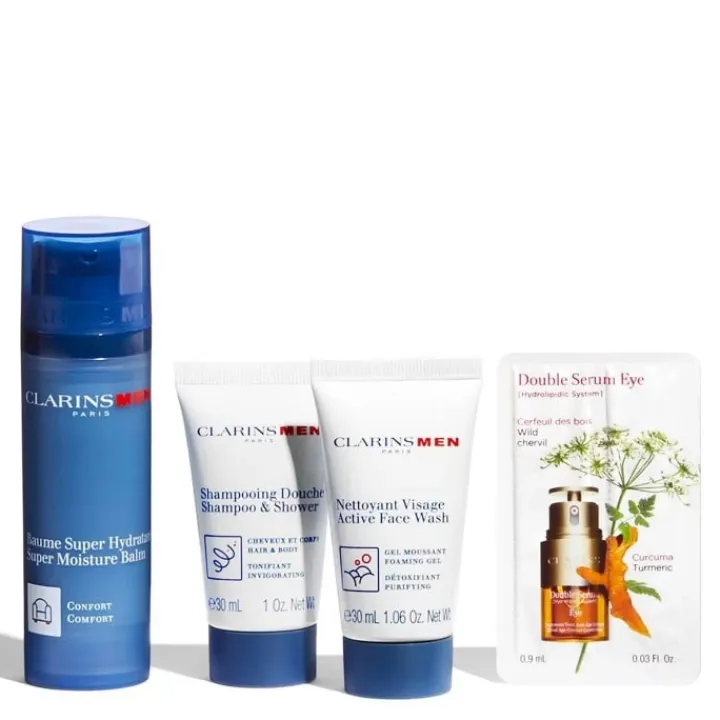 Homme CLARINS Men Coffret Soin - Baume Super Hydratant