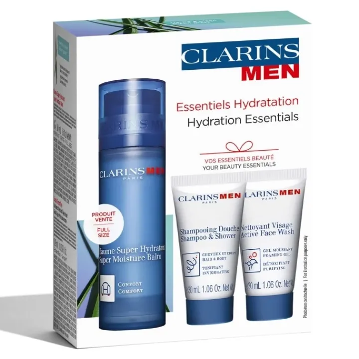 Homme CLARINS Men Coffret Soin - Baume Super Hydratant