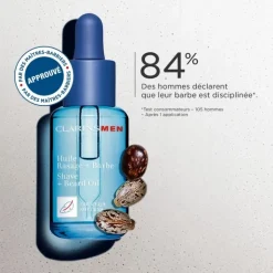 Homme CLARINS Men                Huile Rasage + Barbe