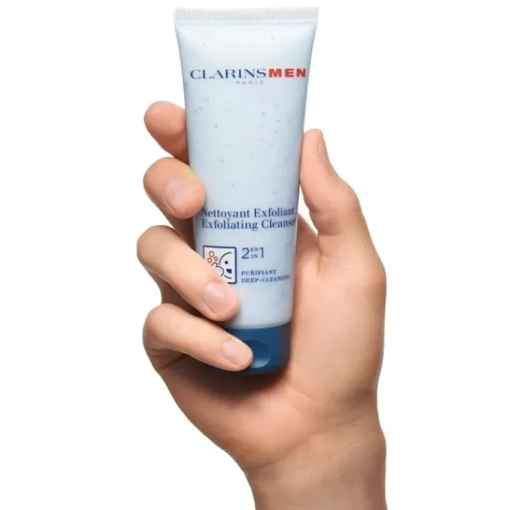 Homme CLARINS Men Nettoyant Exfoliant Gommage Visage