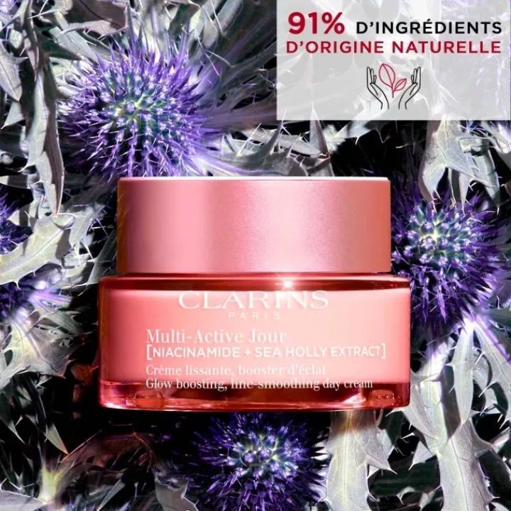 CLARINS Multi-Active Jour Crème lissante, booster d’éclat - Toutes Peaux
