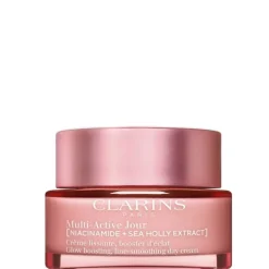 CLARINS Multi-Active Jour Crème lissante, booster d’éclat – Peaux sèches