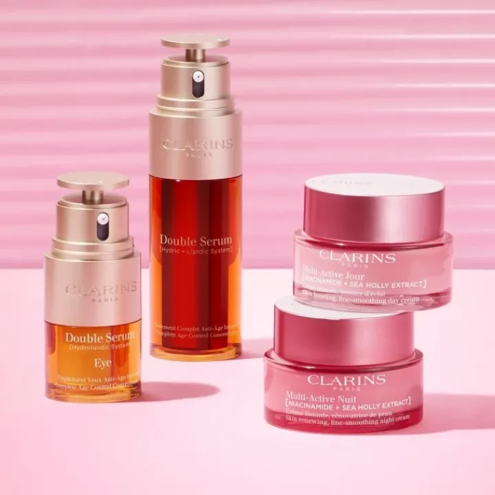 CLARINS Multi-Active Nuit Crème lissante, rénovatrice de peau – Toutes peaux