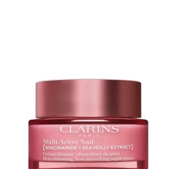 CLARINS Multi-Active Nuit Crème lissante, rénovatrice de peau – Peaux sèches