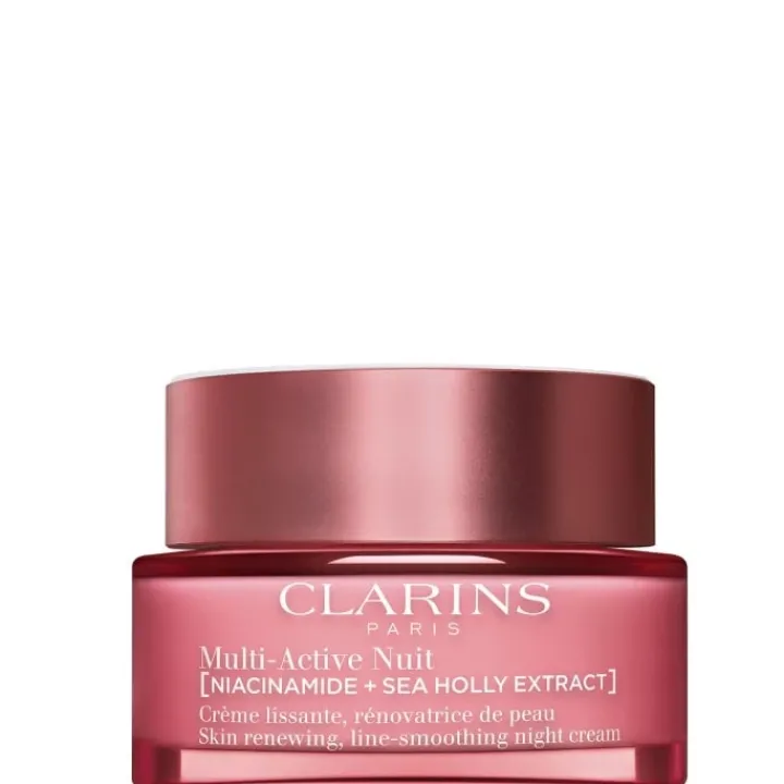 CLARINS Multi-Active Nuit Crème lissante, rénovatrice de peau – Peaux sèches