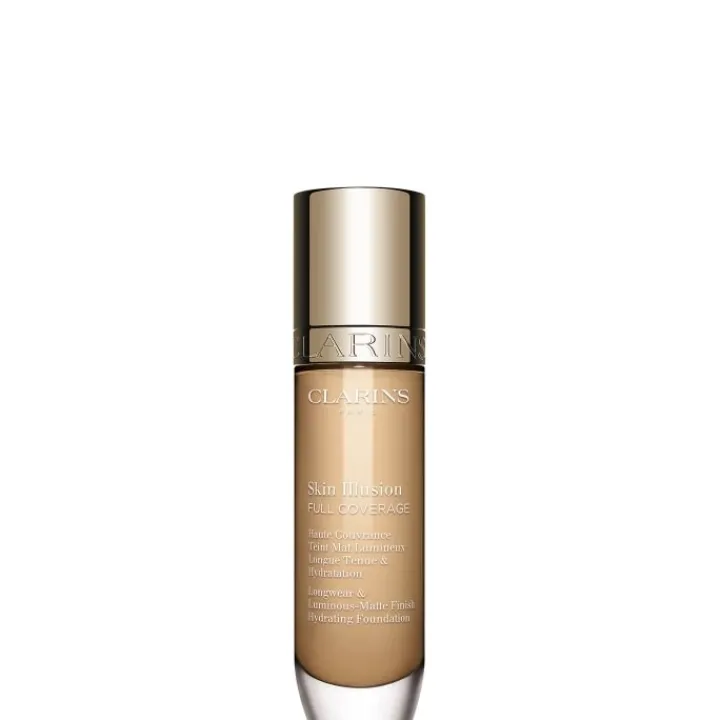 CLARINS Skin Illusion Full Coverage Haute Couvrance Teint Mat Lumineux Longue Tenue & Hydratation