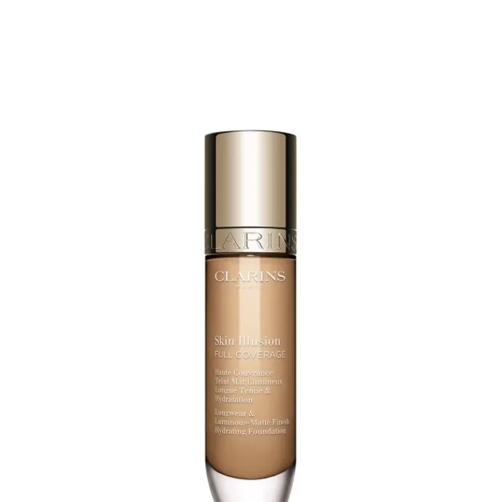 CLARINS Skin Illusion Full Coverage Haute Couvrance Teint Mat Lumineux Longue Tenue & Hydratation