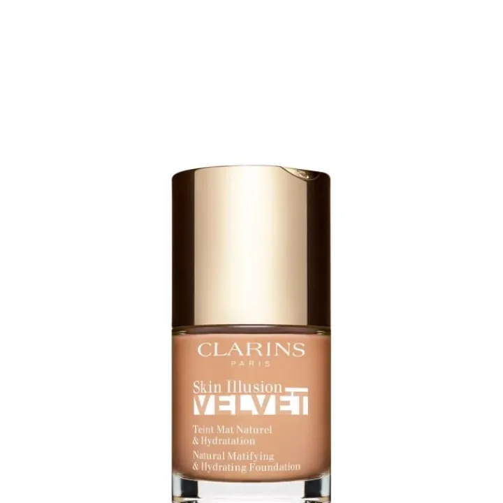 CLARINS Skin Illusion Velvet Fond de Teint Mat Naturel & Hydratation