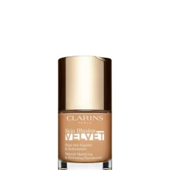 CLARINS Skin Illusion Velvet Fond de Teint Mat Naturel & Hydratation