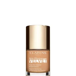 CLARINS Skin Illusion Velvet Fond de Teint Mat Naturel & Hydratation