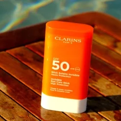 CLARINS Stick Solaire Invisible SPF50                Soin Solaire Visage Haute Protection