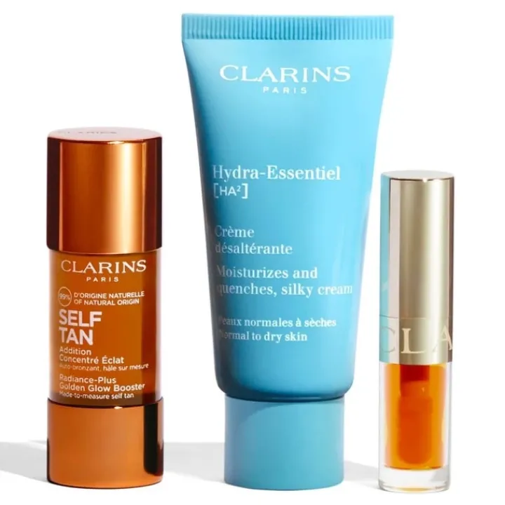 CLARINS Suncare Coffret Soin - Addition Concentré Éclat
