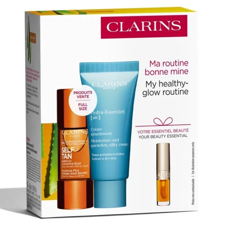 CLARINS Suncare Coffret Soin - Addition Concentré Éclat