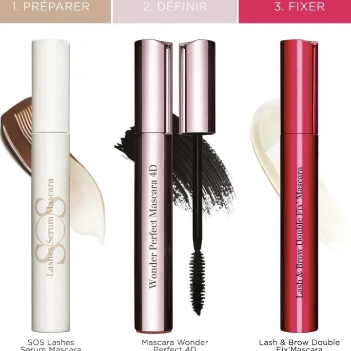 CLARINS Wonder Perfect Mascara 4D Les 4 Dimensions d'un Regard Parfait