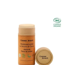 Comme Avant Déodorant Solide Au Beurre De Cacao                Abricot & Fleurs de Cerisier