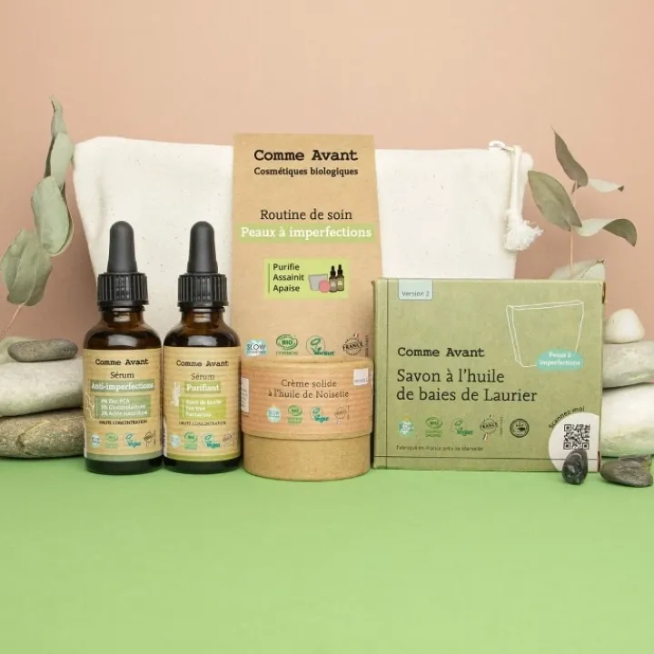 Comme Avant Routine Soin Peaux à Imperfections Coffret Soin Visage