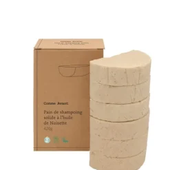 Comme Avant Shampoing Naturel Solide                A L'Huile de Noisette