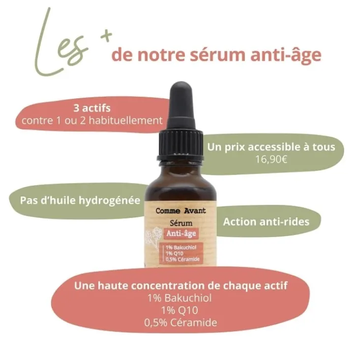 Comme Avant Sérum Anti-Âge Soin Visage
